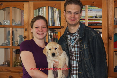 Jasmin und Norman mit Luna
